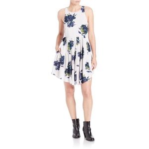 Free People Flutterby Floral Skater Dress